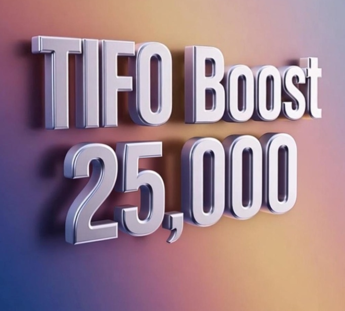 TIFO Boost (25,000 TIFO)