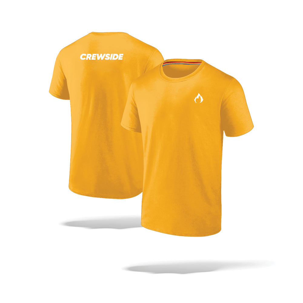 Crewside Tech Tee - Signal Orange